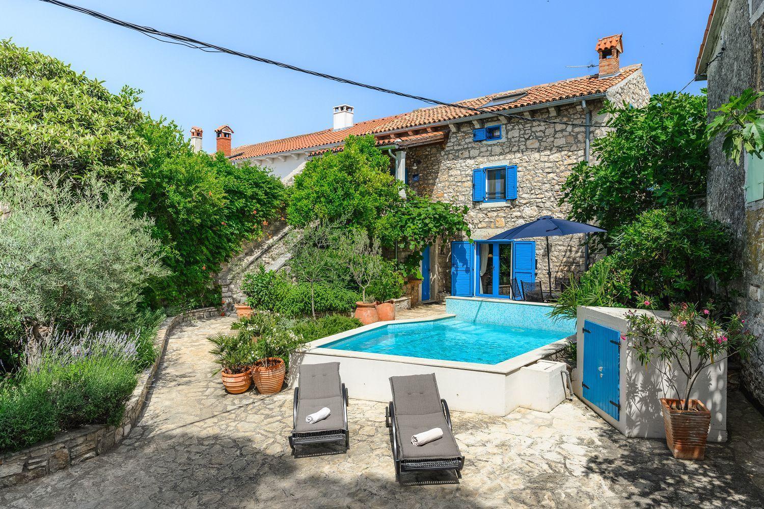 Faszinierende Mit Sauna, Meerblick, Dampfbad, Privatpool, Bbq Ferienhaus Poreč